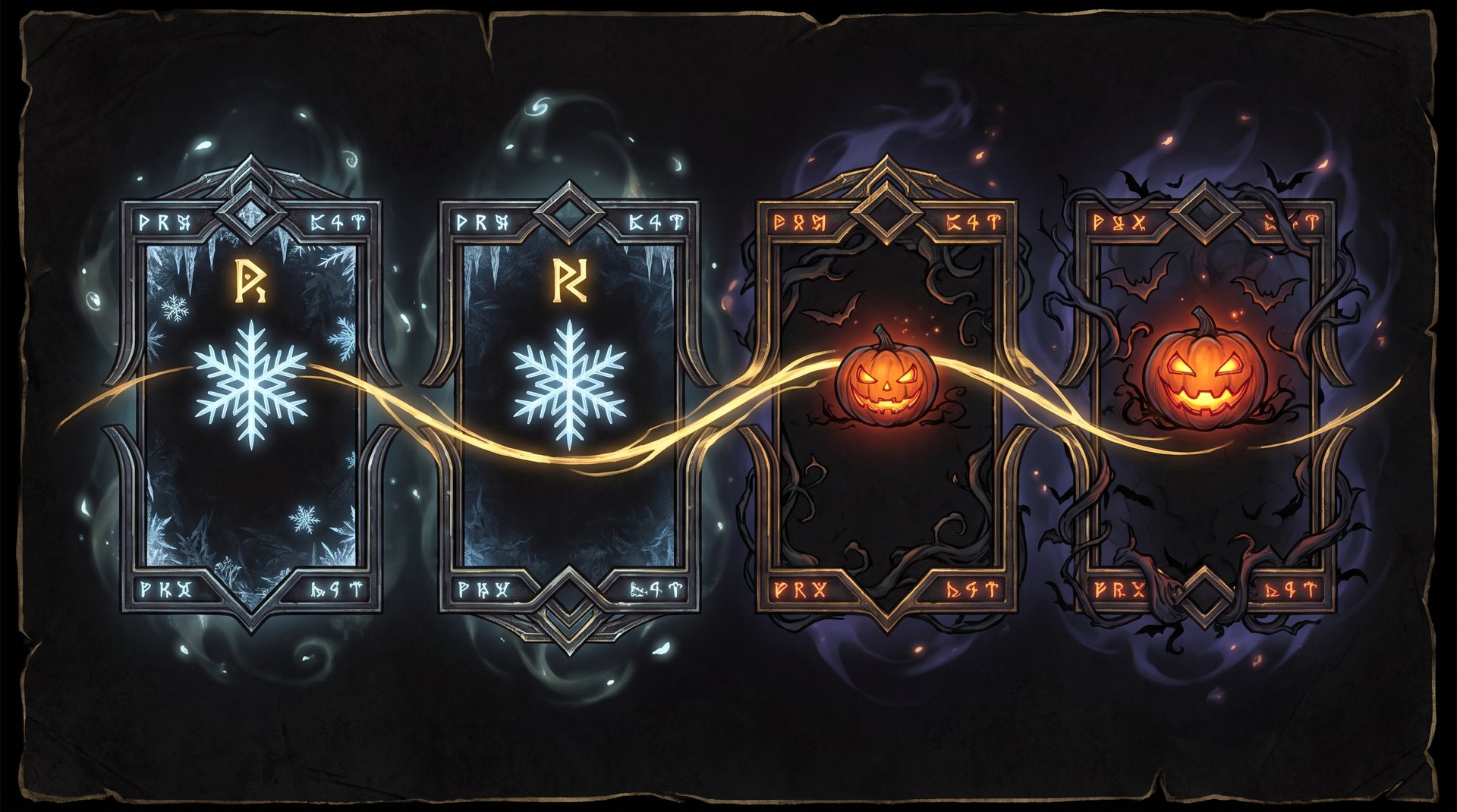 Dota 2 seasonal event timeline showing Diretide autumn and Frostivus winter events after Dark Carnival ends