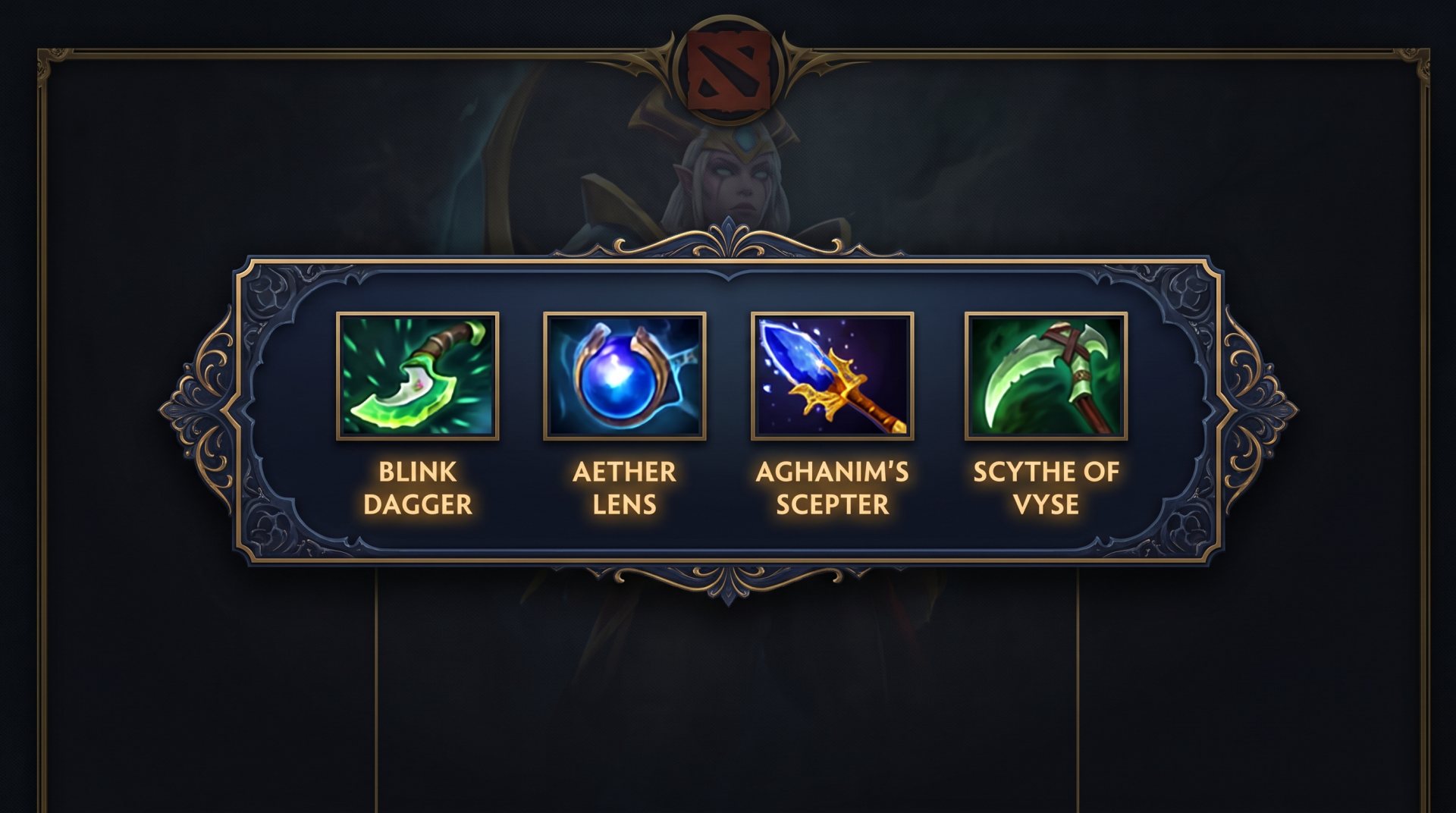 Rubick Dota 2 recommended item build guide 7.41e patch