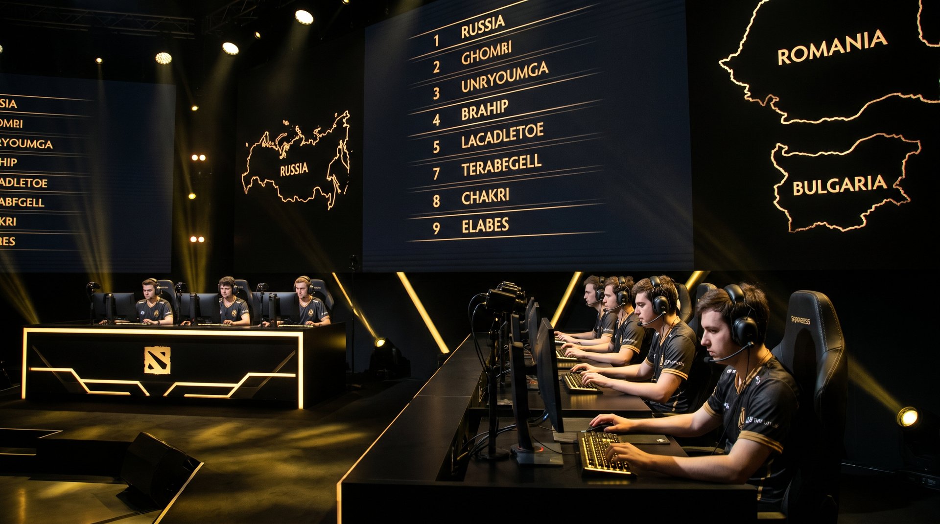 Eastern Europe Dota 2 high MMR -- Russia, Romania and Bulgaria players on EU server leaderboard