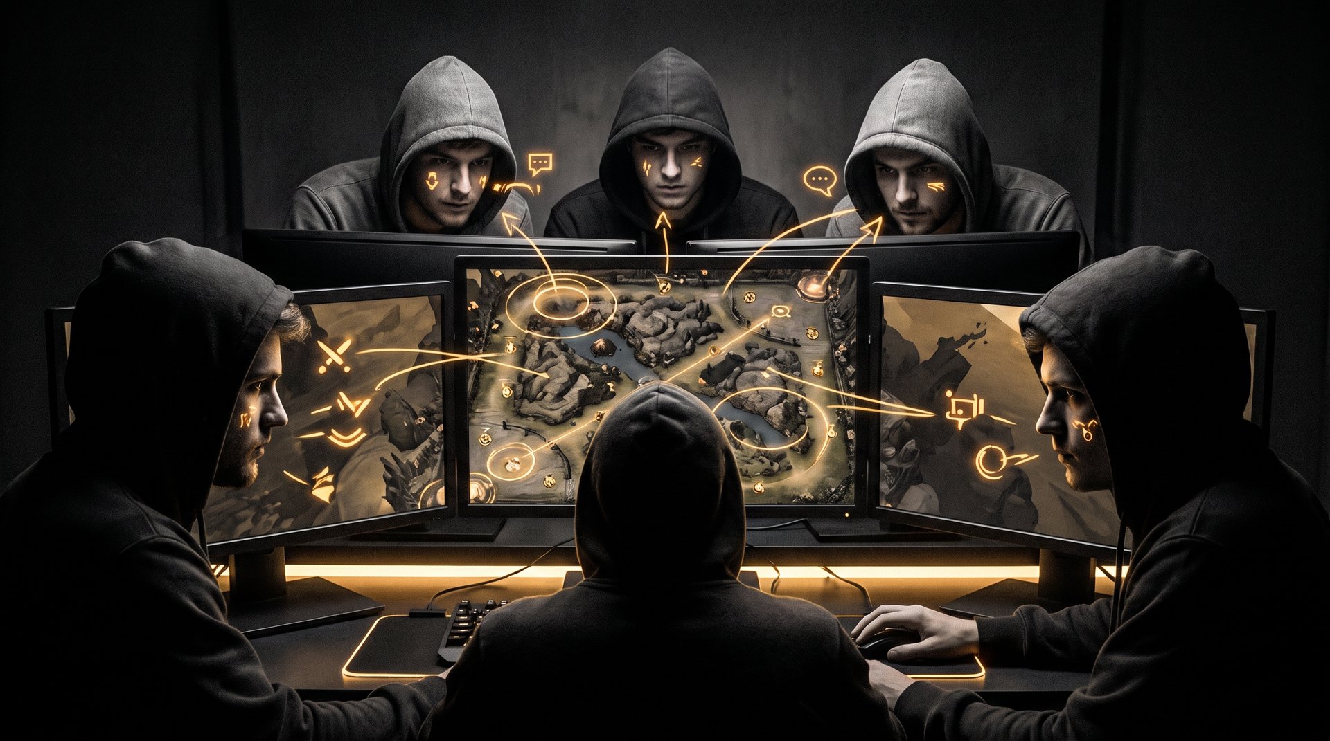 Dota 2 Archon bracket game quality and communication visual