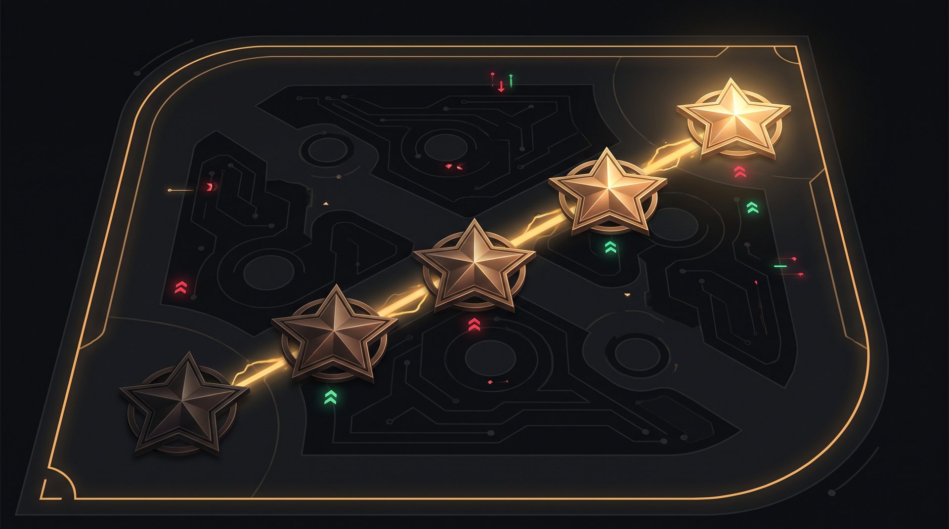 Archon 1 to Archon 5 MMR ladder with Dota 2 rank stars