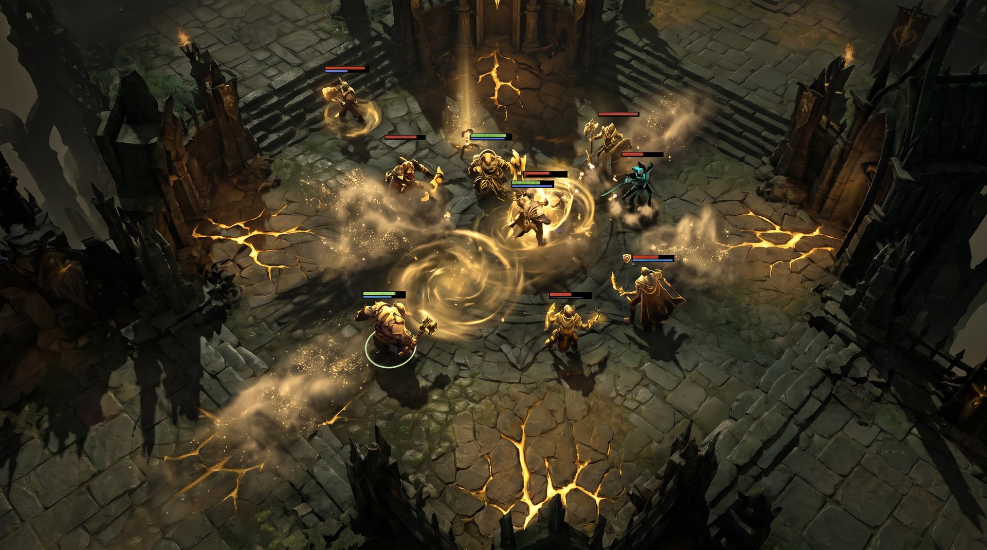 Dota 2 Guardian bracket gameplay scene -- what matches look like at 2K MMR in 2026