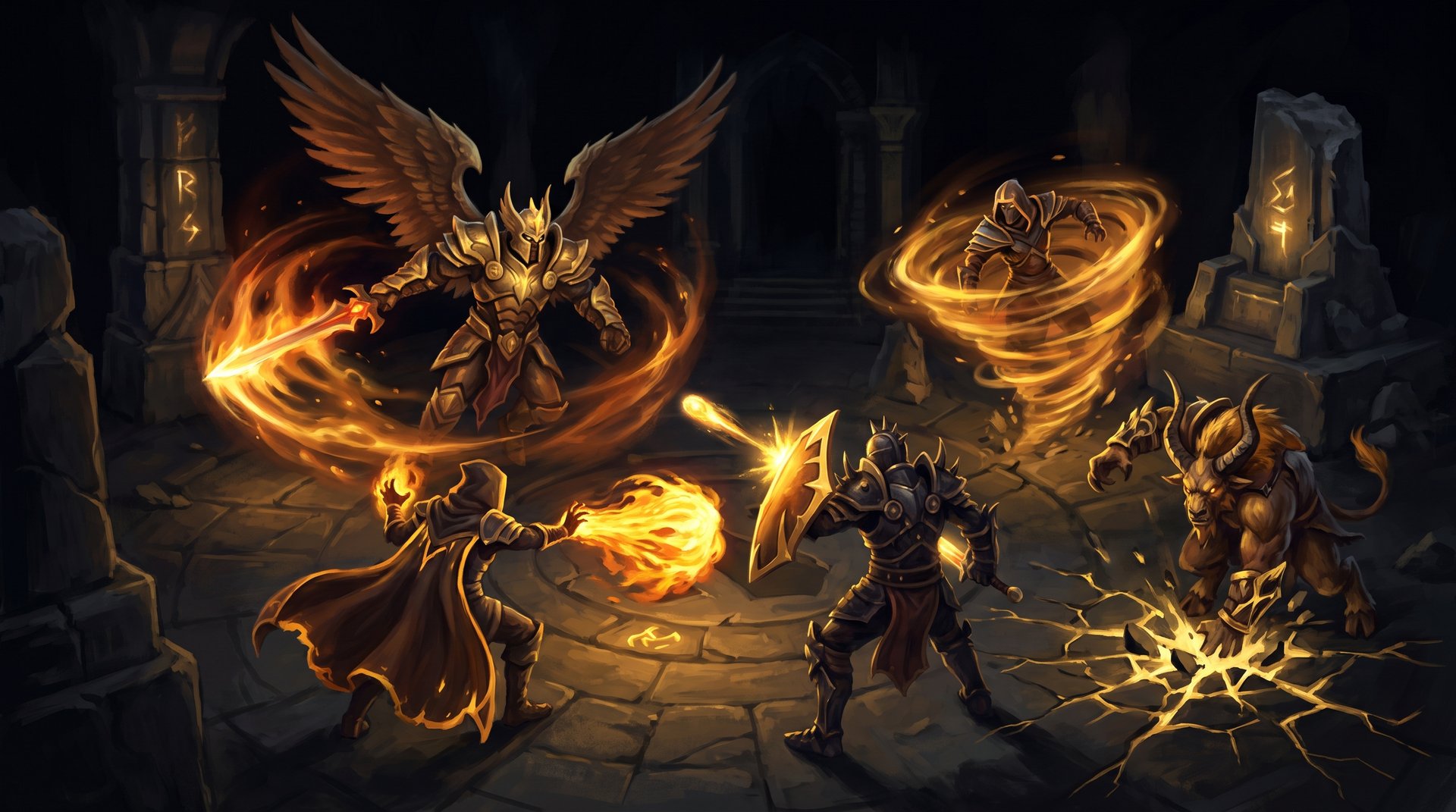 Ancient bracket teamfight in Dota 2 -- what 4K MMR games feel like