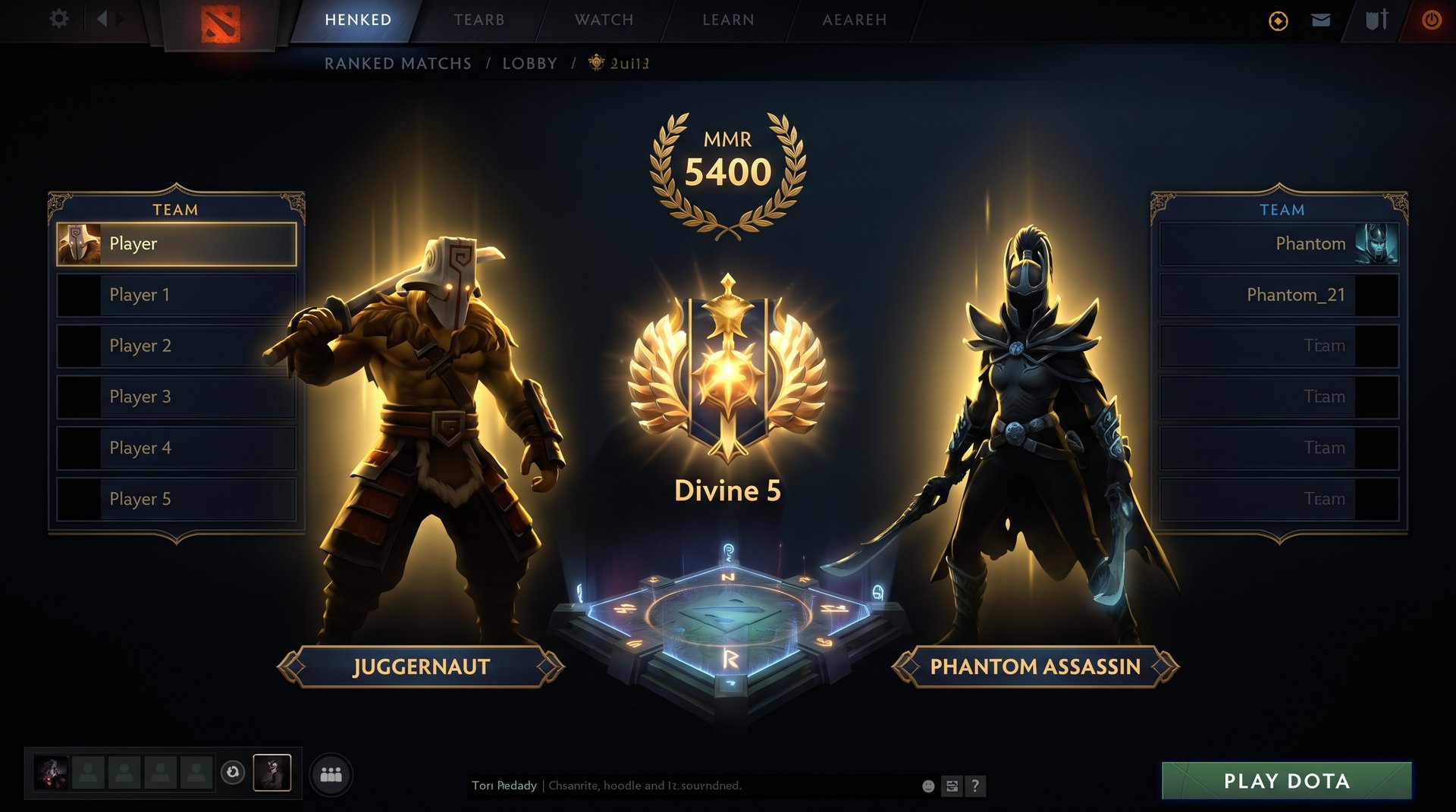 Dota 2 ranked mode MMR system - how solo and party ranked affect your rating